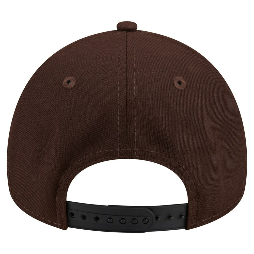 Detroit Lions New Era Burnt Wood A-Frame 9FORTY Adjustable Hat - Dark Brown Hats