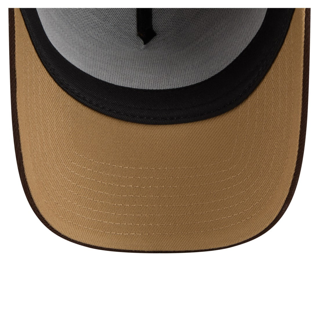 Green Bay Packers New Era Burnt Wood A-Frame 9FORTY Adjustable Hat - Dark Brown Hats