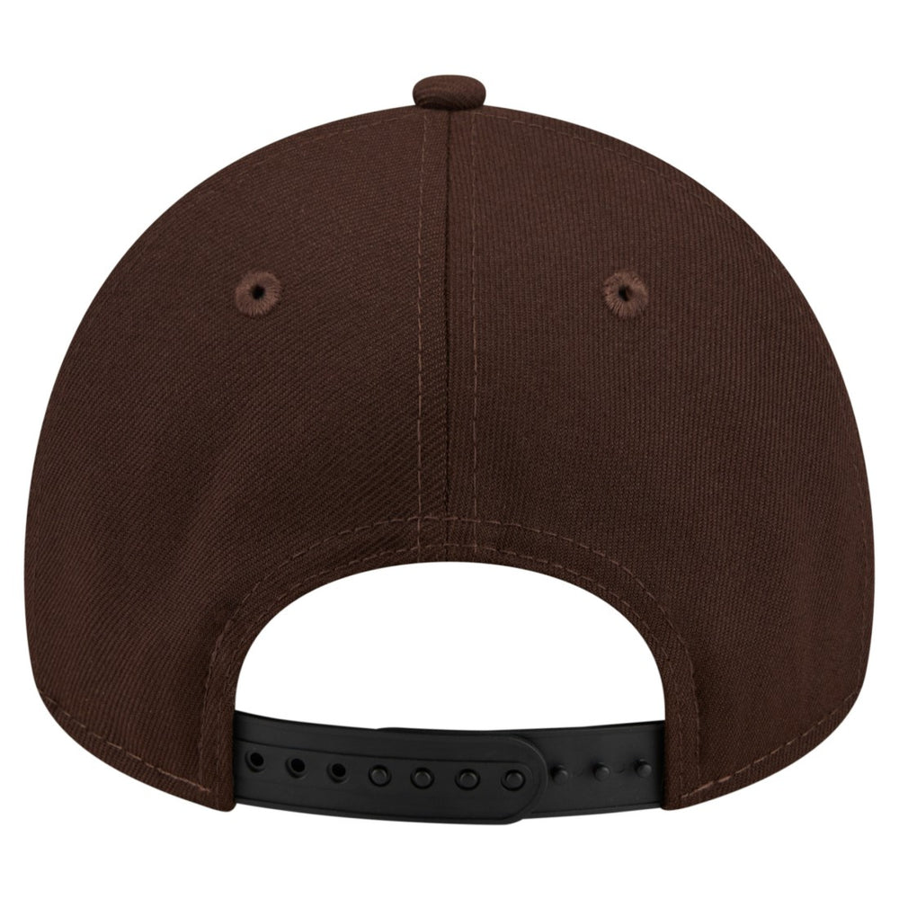 Tampa Bay Buccaneers New Era Burnt Wood A-Frame 9FORTY Adjustable Hat - Dark Brown Hats