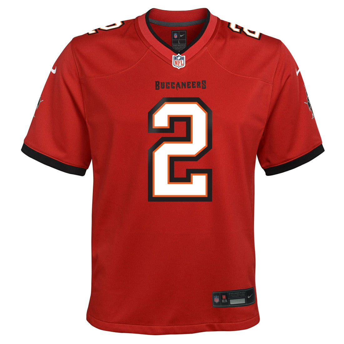 Emeka Egbuka Tampa Bay Buccaneers Youth Team Game Jersey - Red Jerseys