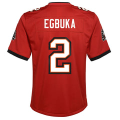 Emeka Egbuka Tampa Bay Buccaneers Youth Team Game Jersey - Red Jerseys