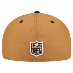 Dallas Cowboys New Era Two-Tone Walnut 59FIFTY Fitted Hat - Light Brown/Dark Brown Hats