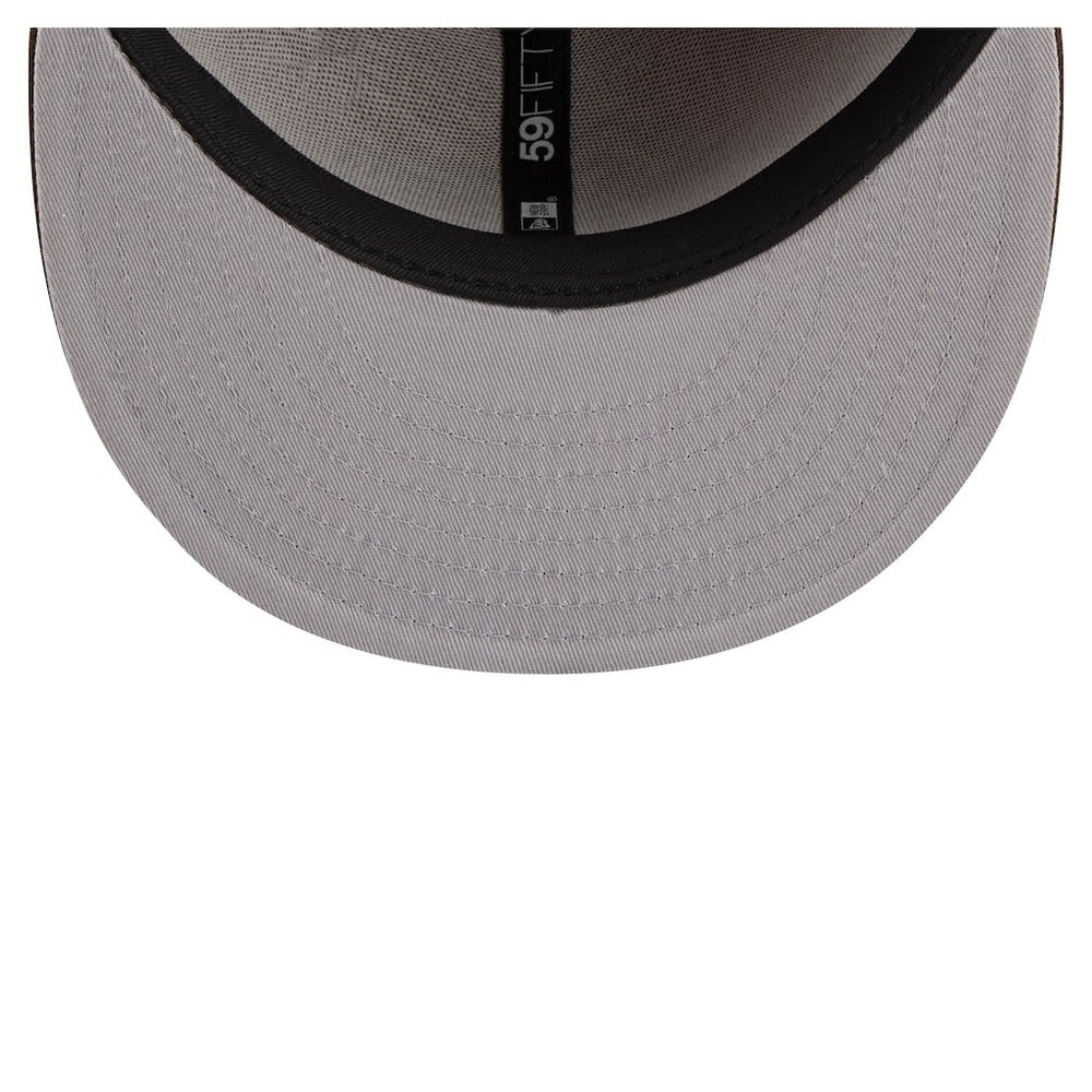 Atlanta Falcons New Era Two-Tone Walnut 59FIFTY Fitted Hat - Light Brown/Dark Brown Hats