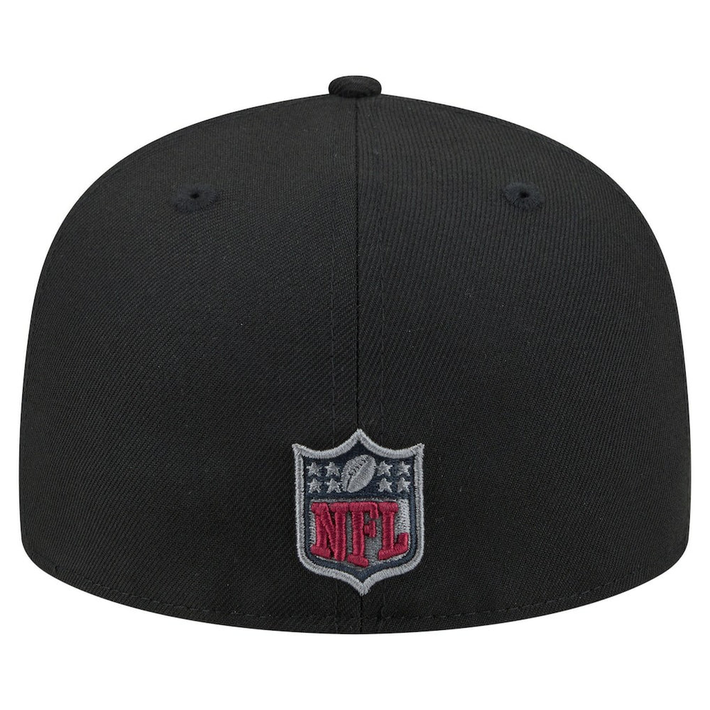 Washington Commanders New Era Color Pop 59FIFTY Fitted Hat - Black Hats