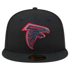 Atlanta Falcons New Era Color Pop 59FIFTY Fitted Hat - Black Hats