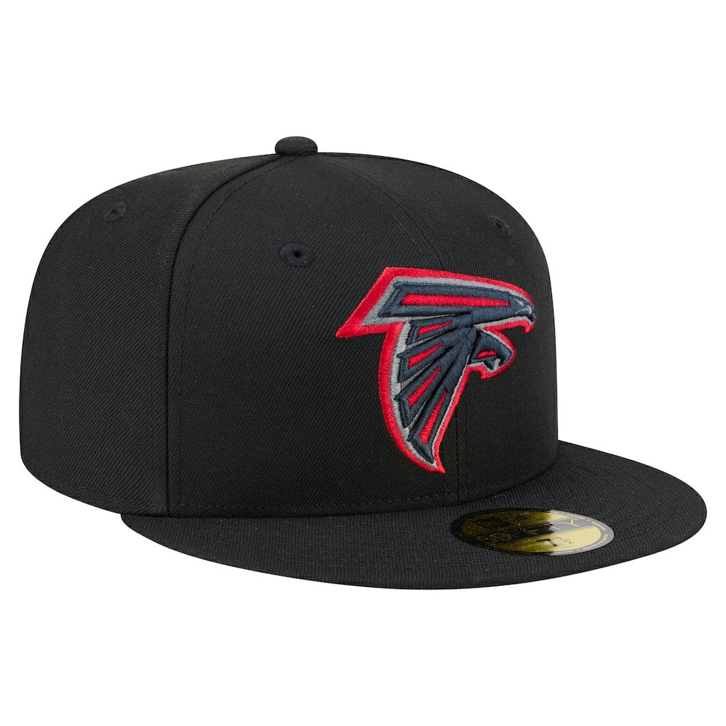 Atlanta Falcons New Era Color Pop 59FIFTY Fitted Hat - Black Hats