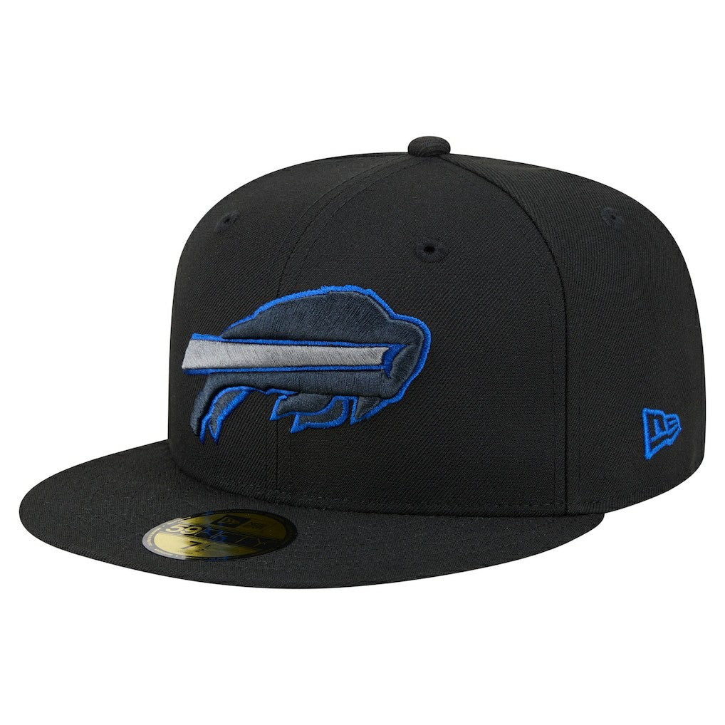 Buffalo Bills New Era Color Pop 59FIFTY Fitted Hat - Black Hats