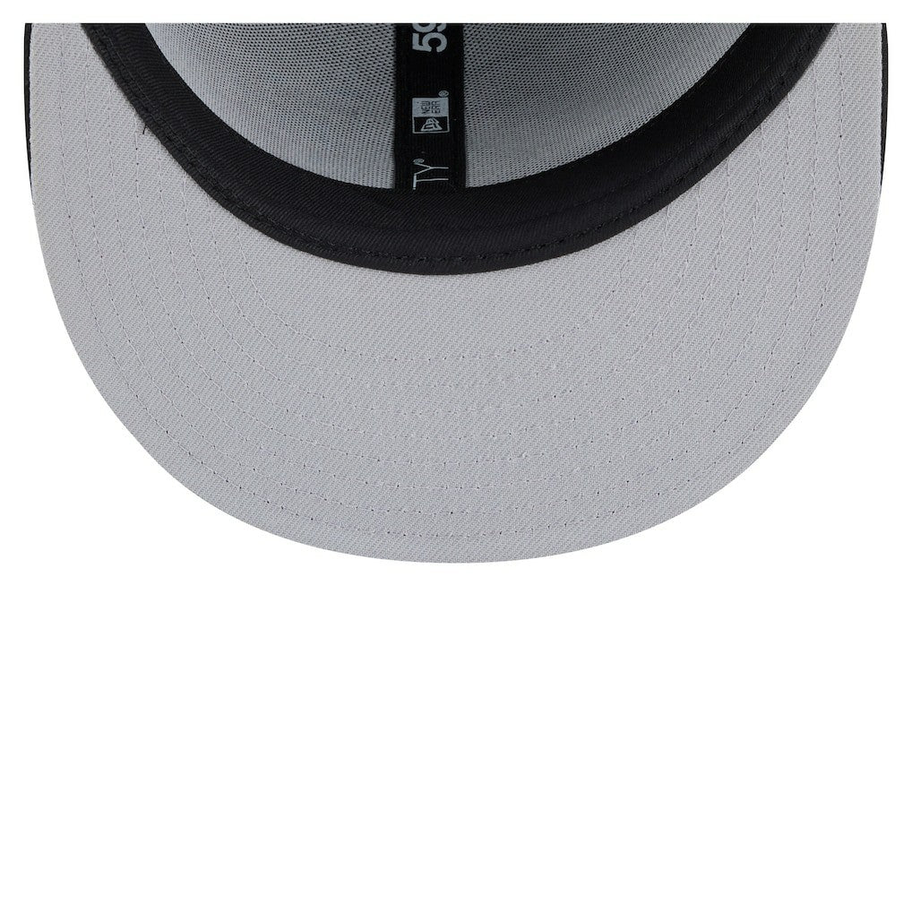 Carolina Panthers New Era Color Pop 59FIFTY Fitted Hat - Black Hats