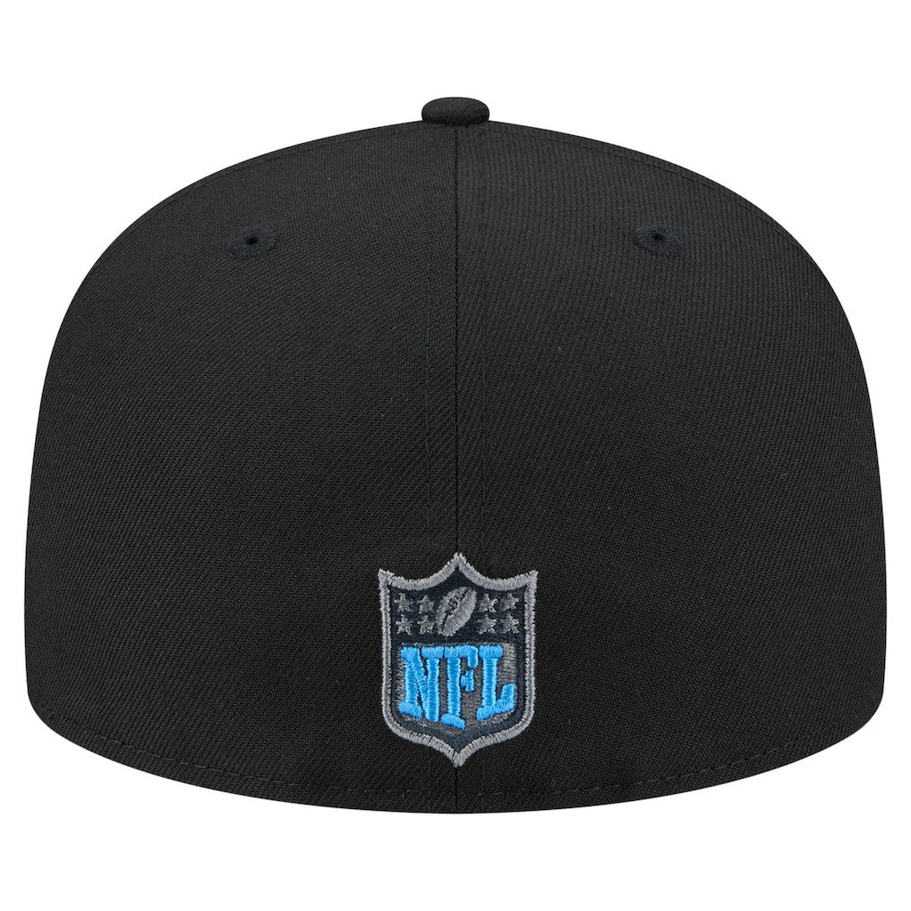 Detroit Lions New Era Color Pop 59FIFTY Fitted Hat - Black Hats