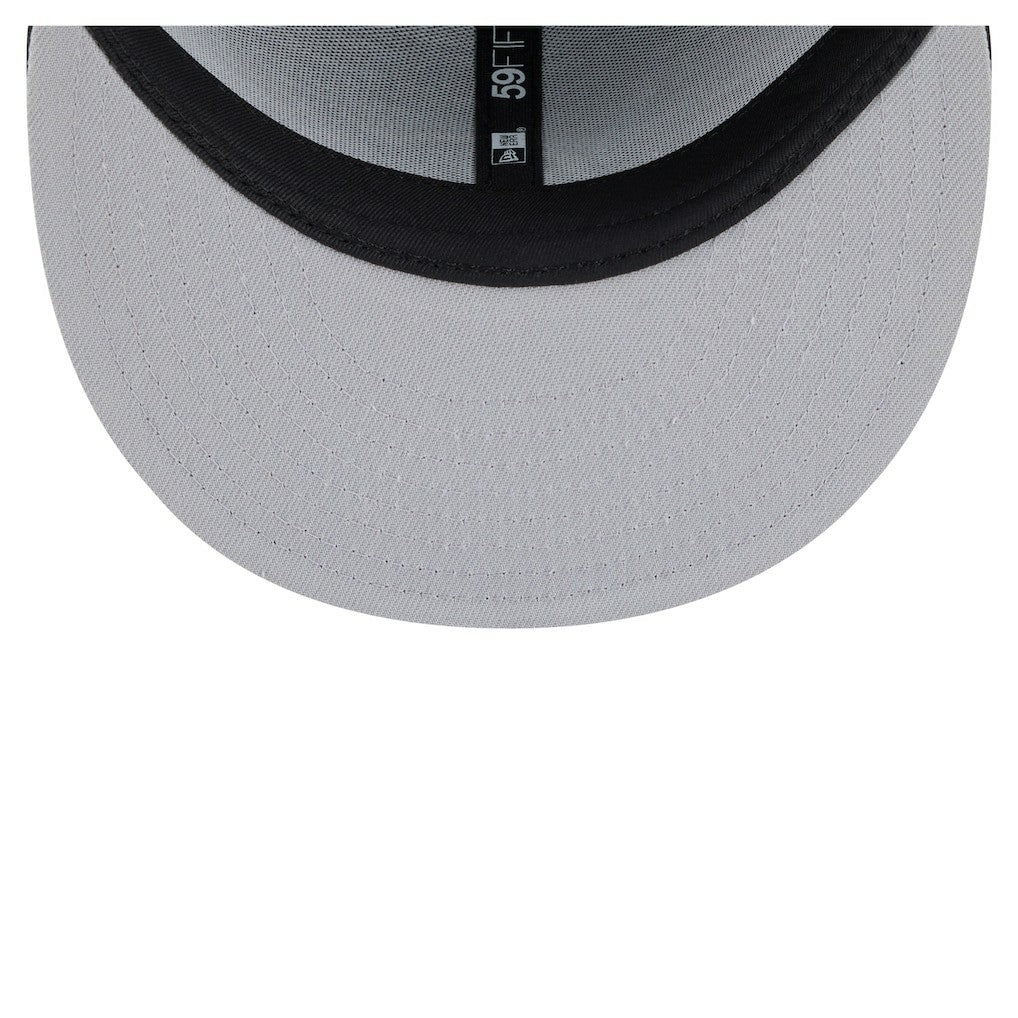 Detroit Lions New Era Color Pop 59FIFTY Fitted Hat - Black Hats