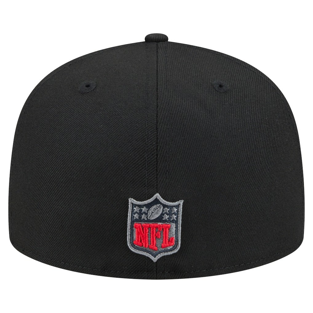 New England Patriots New Era Color Pop 59FIFTY Fitted Hat - Black Hats