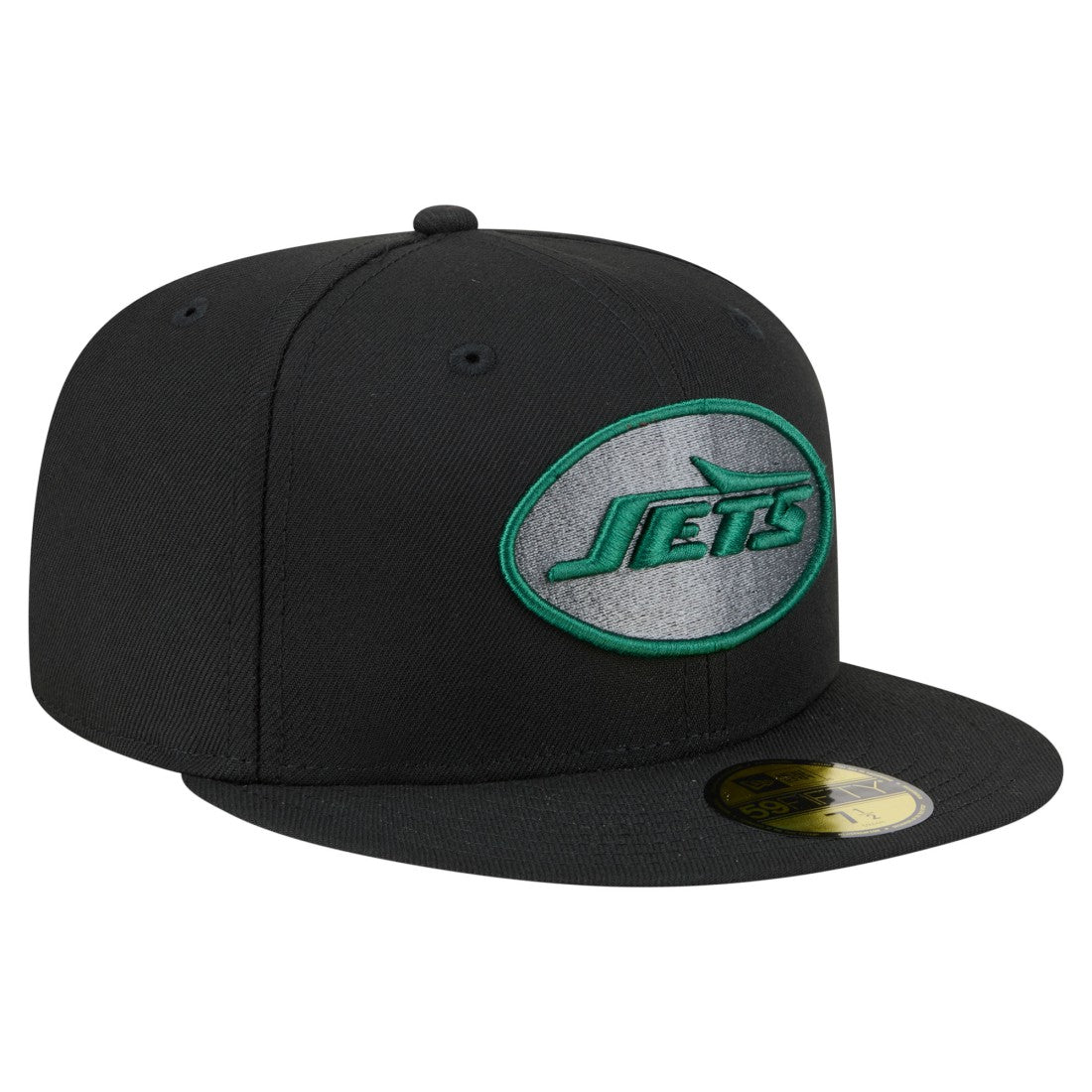New York Jets New Era Color Pop 59FIFTY Fitted Hat - Black Hats