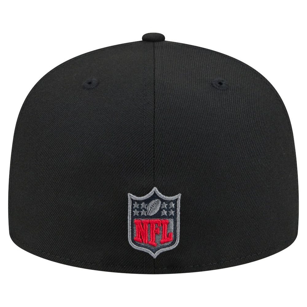 San Francisco 49ers New Era Color Pop 59FIFTY Fitted Hat - Black Hats