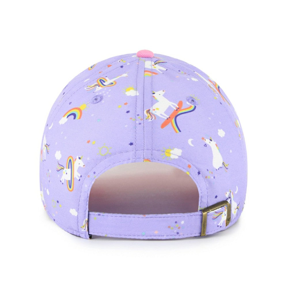 Tampa Bay Rays '47 Girls Youth Unicorn Clean Up Adjustable Hat - Lavender Hats