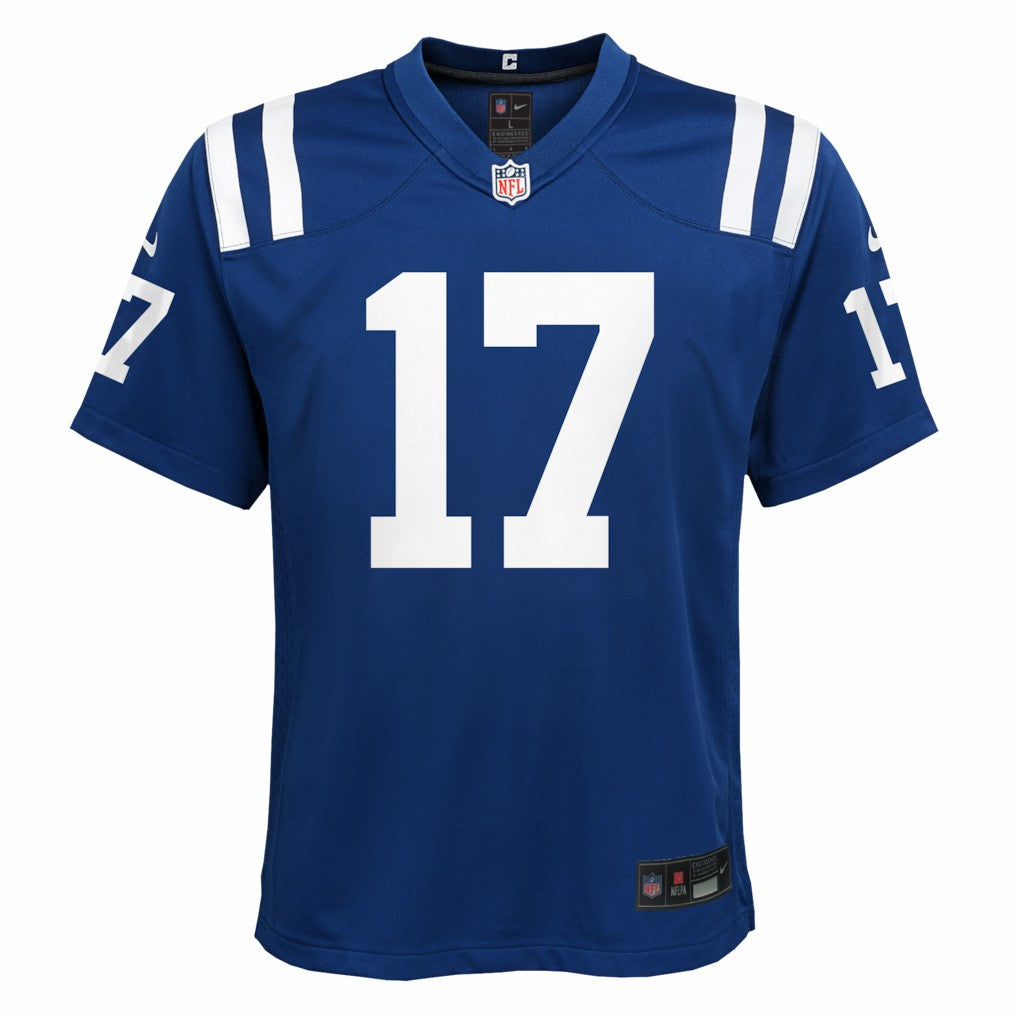 Daniel Jones Indianapolis Colts Youth Alternate 2 Game Jersey - Royal Jerseys