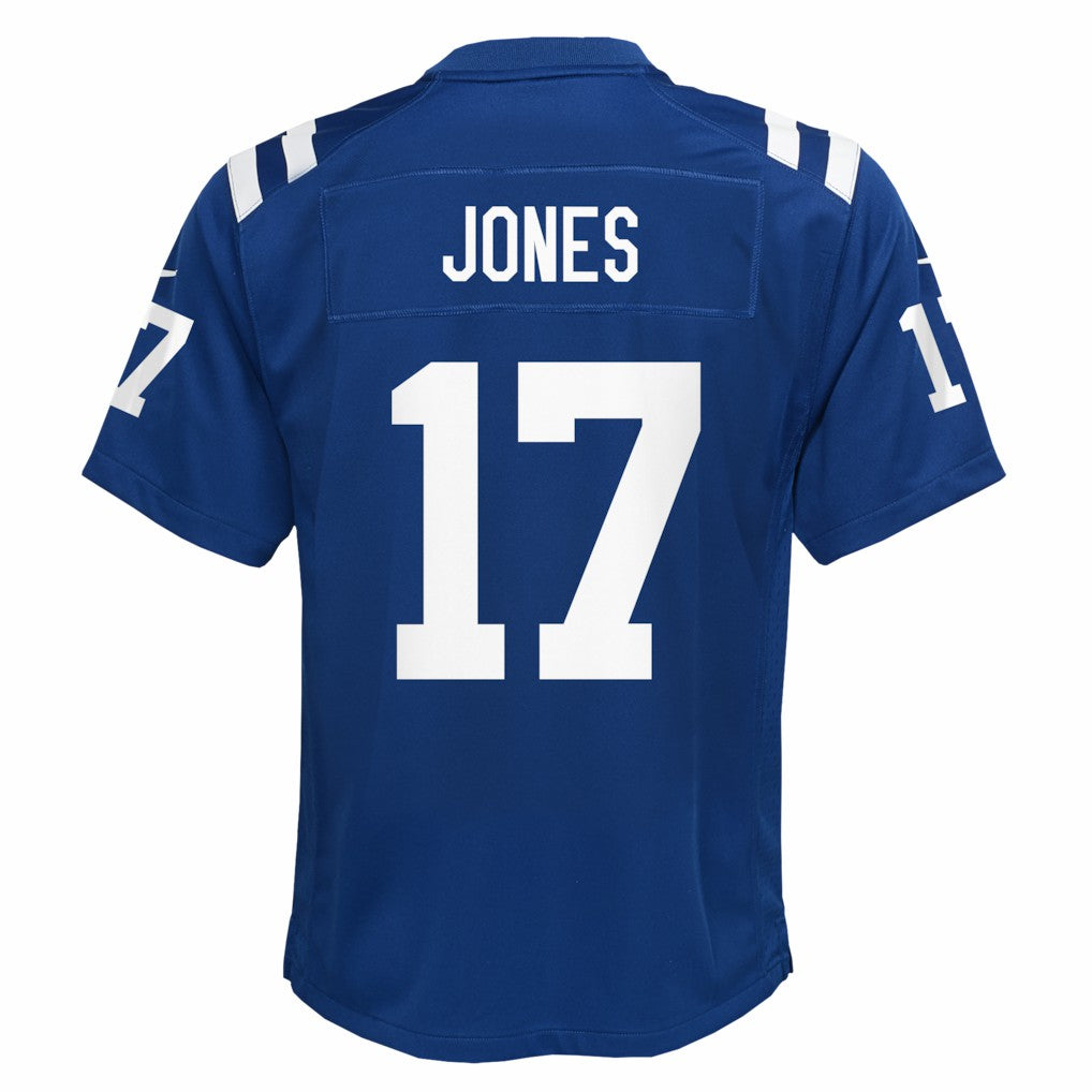 Daniel Jones Indianapolis Colts Youth Alternate 2 Game Jersey - Royal Jerseys
