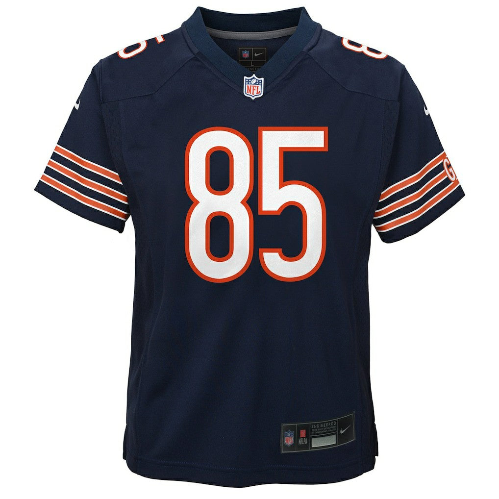 Cole Kmet Chicago Bears Youth Team Game Jersey - Navy Jerseys