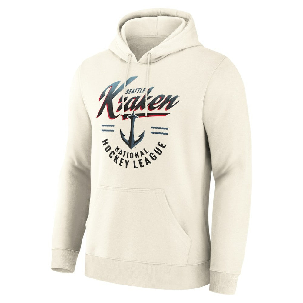 Seattle Kraken Fanatics Legacy Hoodie - Cream | US 203497452