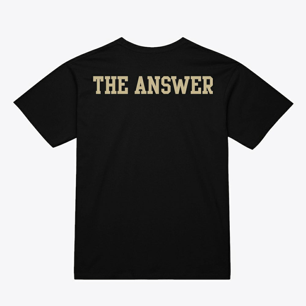 Allen Iverson Philadelphia 76ers Unisex Blockbuster Player Graphic T-Shirt Black - Mitchell & Ness