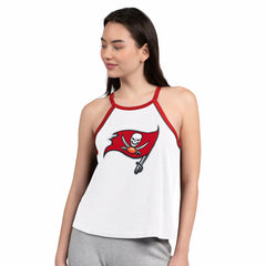 Tampa Bay Buccaneers G-III 4Her by Carl Banks Women's Redemption Win Slub Tank Top - White Tops