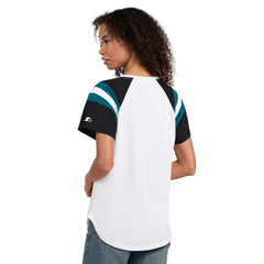Jacksonville Jaguars Starter Women's Game On Notch Neck T-Shirt - White T-shirts