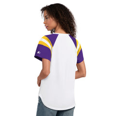 Minnesota Vikings Starter Women's Game On Notch Neck T-Shirt - White T-shirts