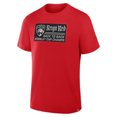 Florida Panthers Back-To-Back Stanley Cup Champions Reign Red T-Shirt - Red | US 203499280