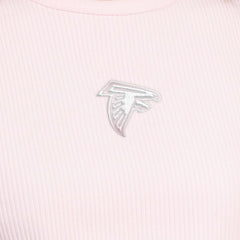 Atlanta Falcons Starter Women's Travel Pastels Cropped Tank - Pastel Pink Tanks
