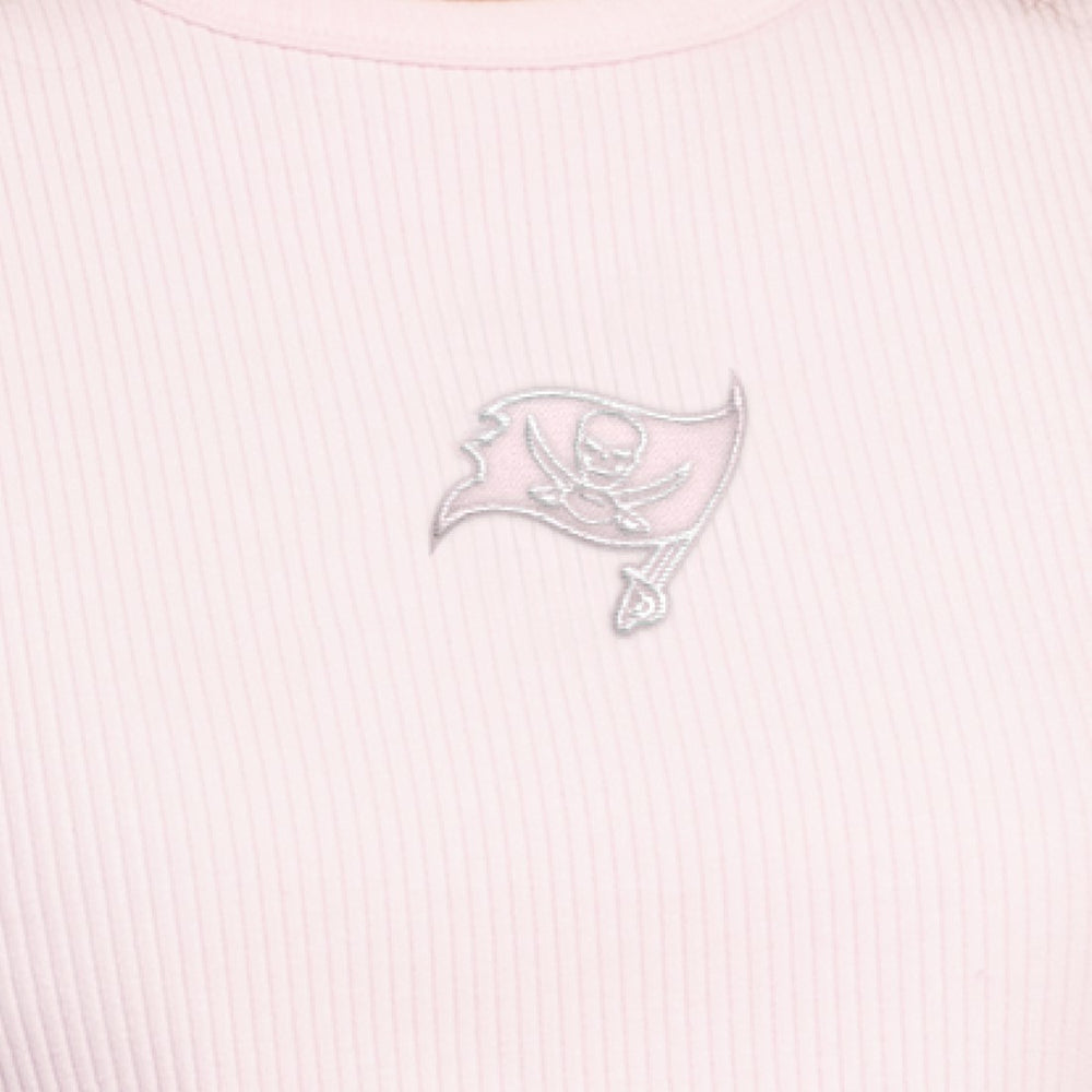 Tampa Bay Buccaneers Starter Women's Travel Pastels Cropped Tank - Pastel Pink Tanks
