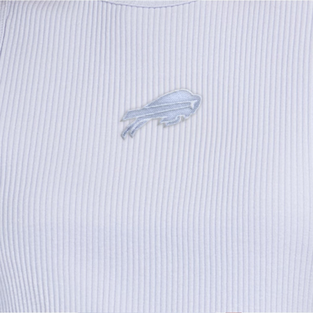 Buffalo Bills Starter Women's Travel Pastels Cropped Tank - Pastel Blue Tanks