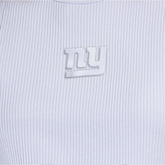 New York Giants Starter Women's Travel Pastels Cropped Tank - Pastel Blue Tanks
