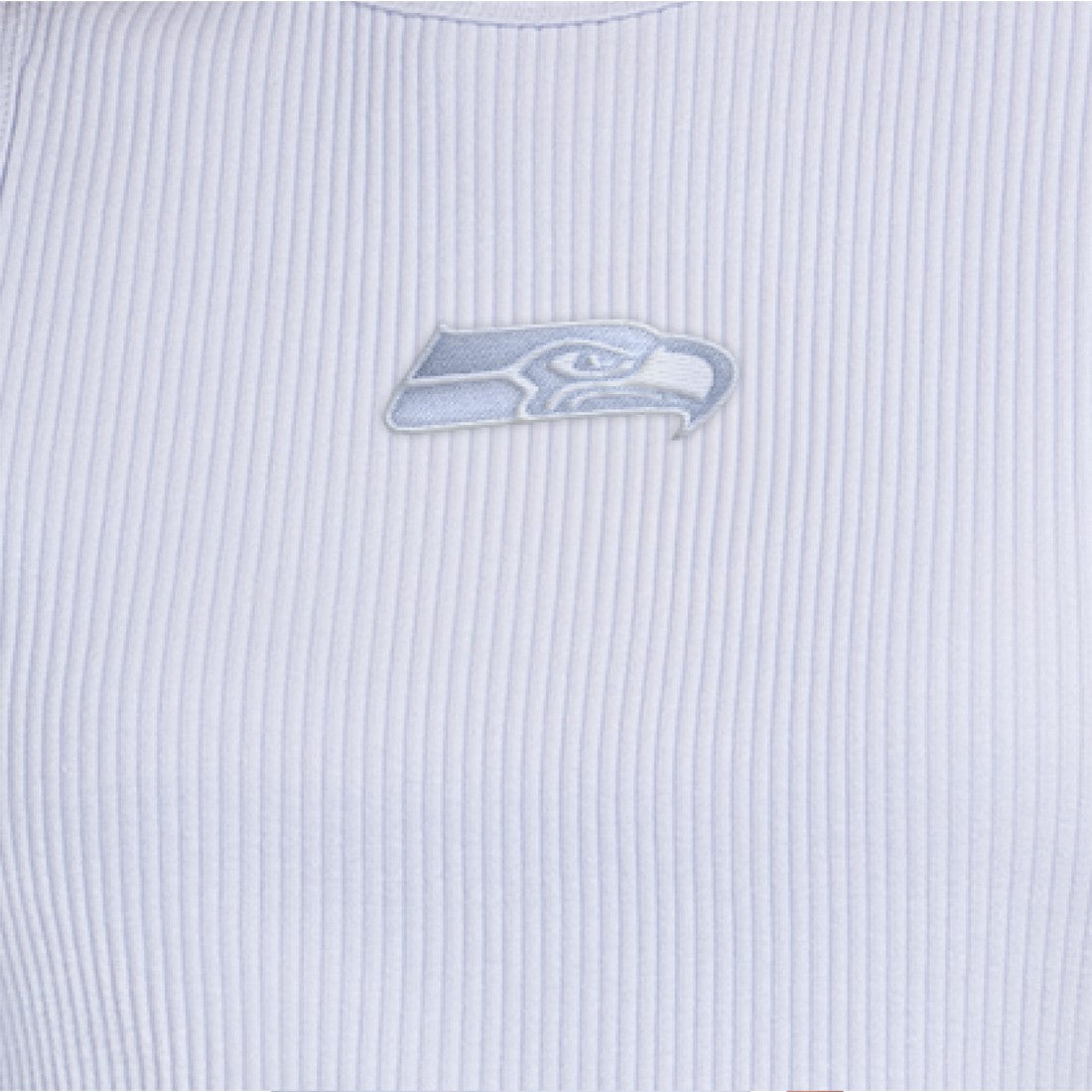 Seattle Seahawks Starter Women's Travel Pastels Cropped Tank - Pastel Blue Tanks