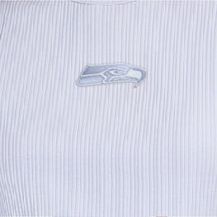Seattle Seahawks Starter Women's Travel Pastels Cropped Tank - Pastel Blue Tanks
