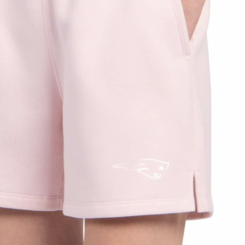 New England Patriots Starter Women's Travel Pastels Fleece Short - Pastel Pink Shorts