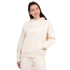 Washington Commanders Starter Women's Pastel Relaxed Travel Hoodie - Cream Hoodies