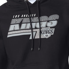 Los Angeles Kings Starter Logo Push Fleece Hoodie - Black | US 203500310