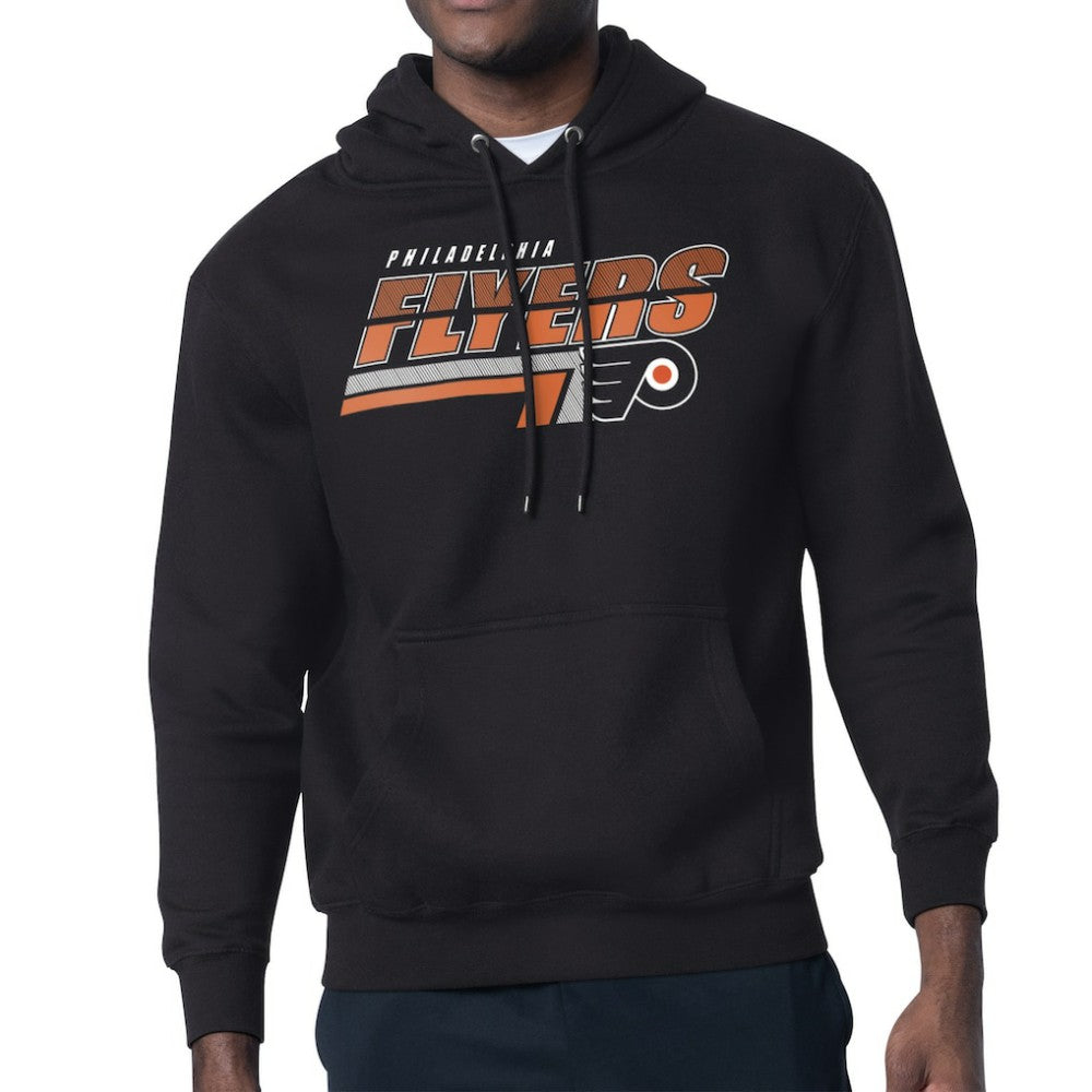 Philadelphia Flyers Starter Logo Push Fleece Hoodie - Black | US 203500313