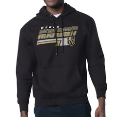 Vegas Golden Knights Starter Logo Push Fleece Hoodie - Black | US 203500317