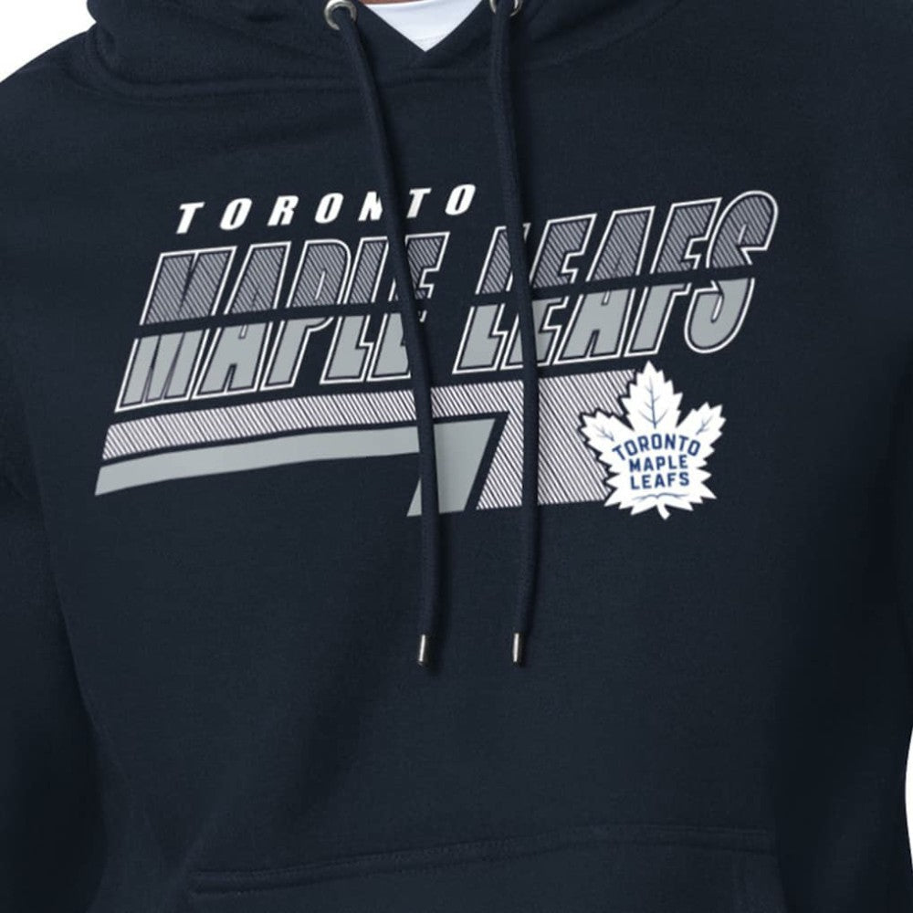Toronto Maple Leafs Starter Logo Push Fleece Hoodie - Blue | US 203500323