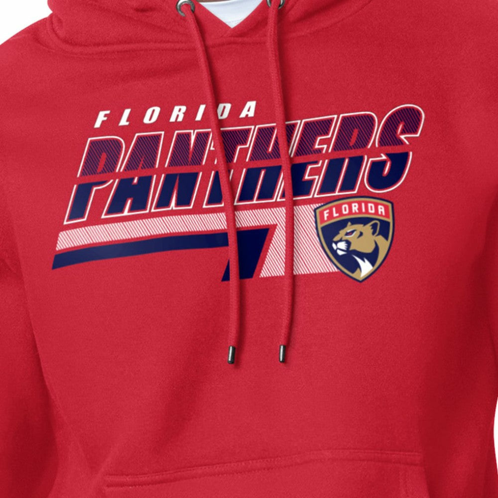 Florida Panthers Starter Logo Push Fleece Hoodie - Red | US 203500329