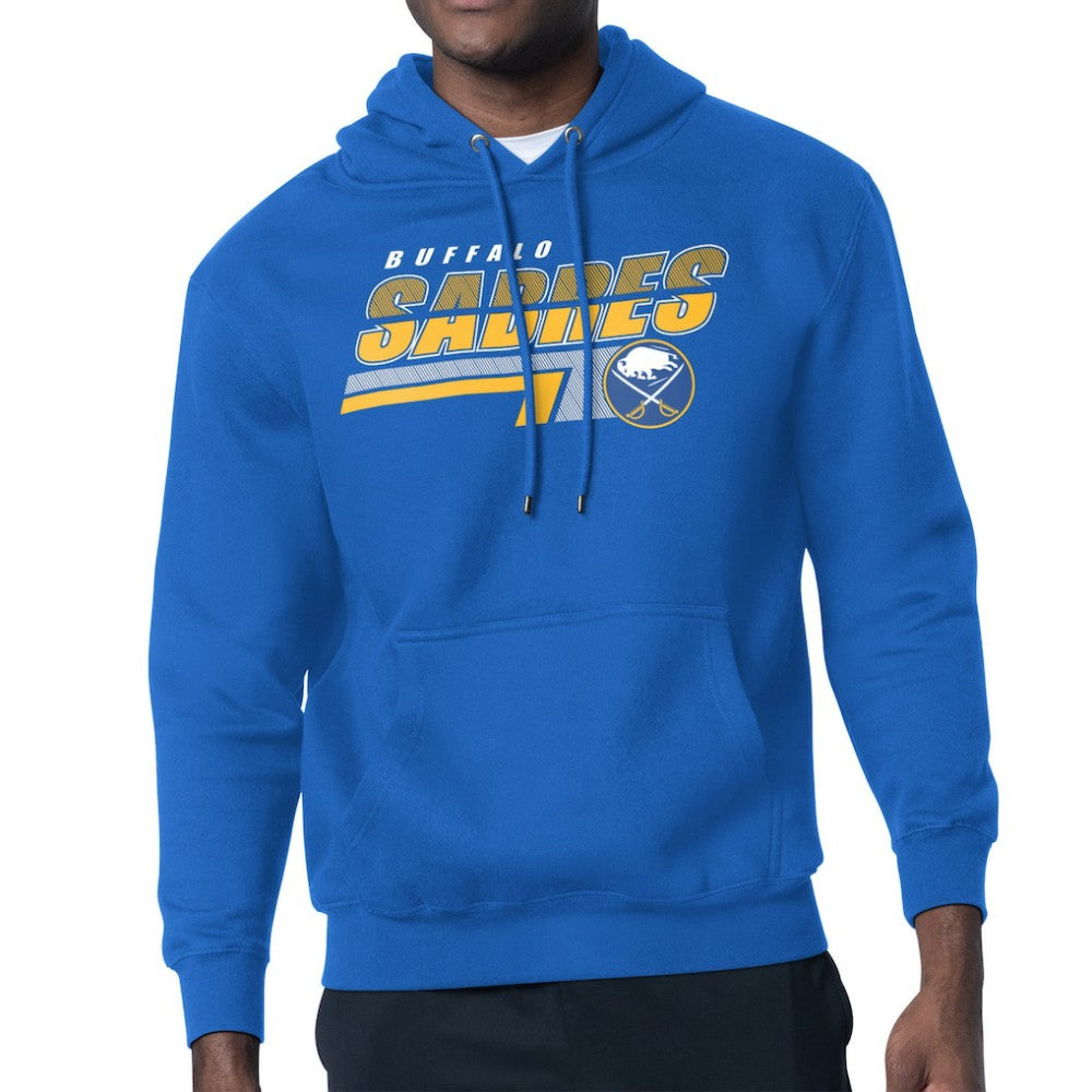 Buffalo Sabres Starter Logo Push Fleece Hoodie - Royal | US 203500333