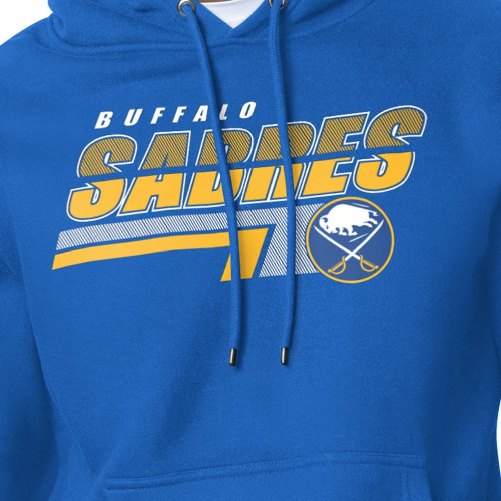 Buffalo Sabres Starter Logo Push Fleece Hoodie - Royal | US 203500333