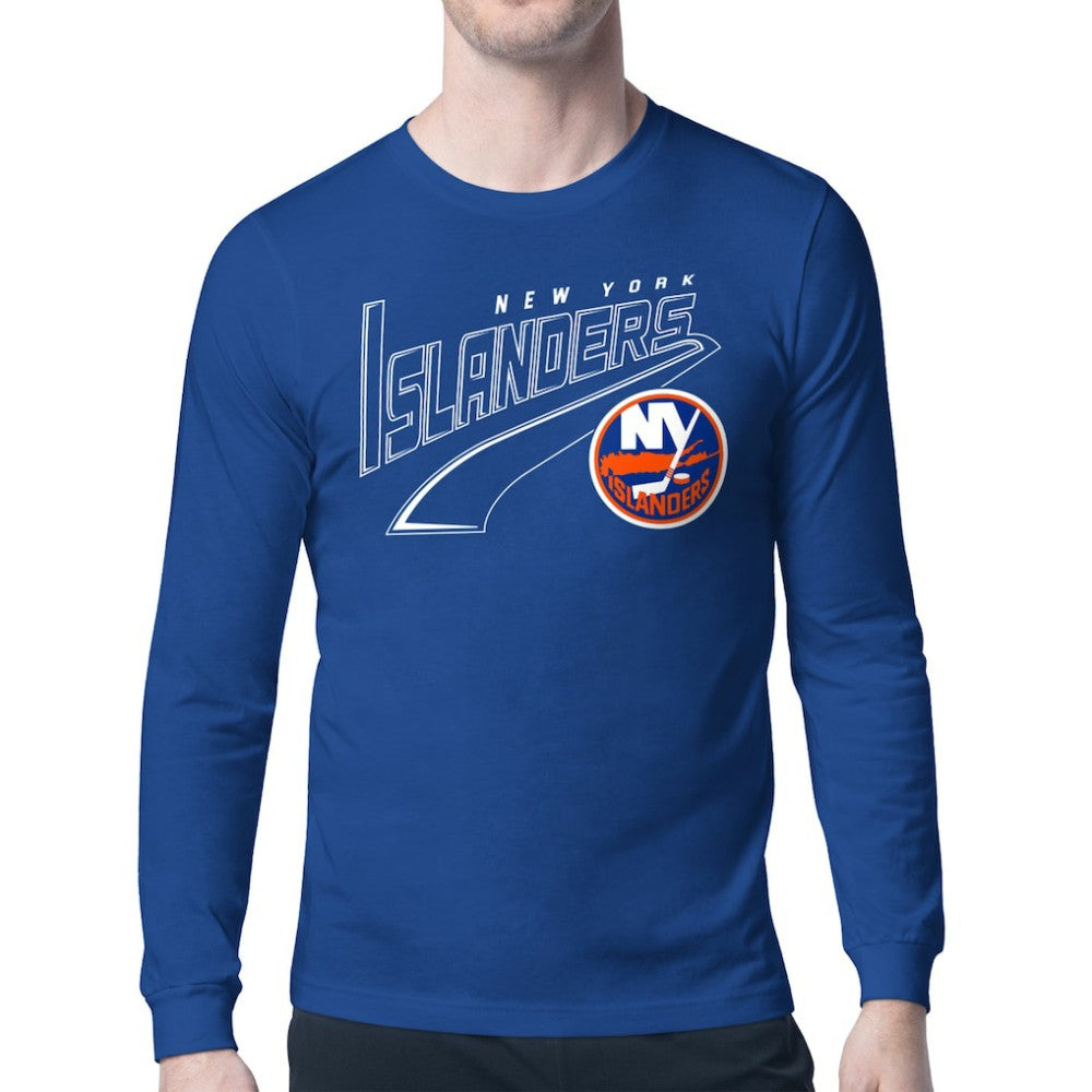 New York Islanders Starter Modern Tailsweep Long Sleeve T-Shirt - Royal | US 203500352