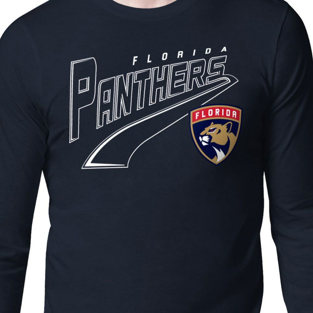 Florida Panthers Starter Modern Tailsweep Long Sleeve T-Shirt - Navy | US 203500353
