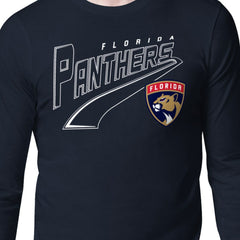 Florida Panthers Starter Modern Tailsweep Long Sleeve T-Shirt - Navy | US 203500353