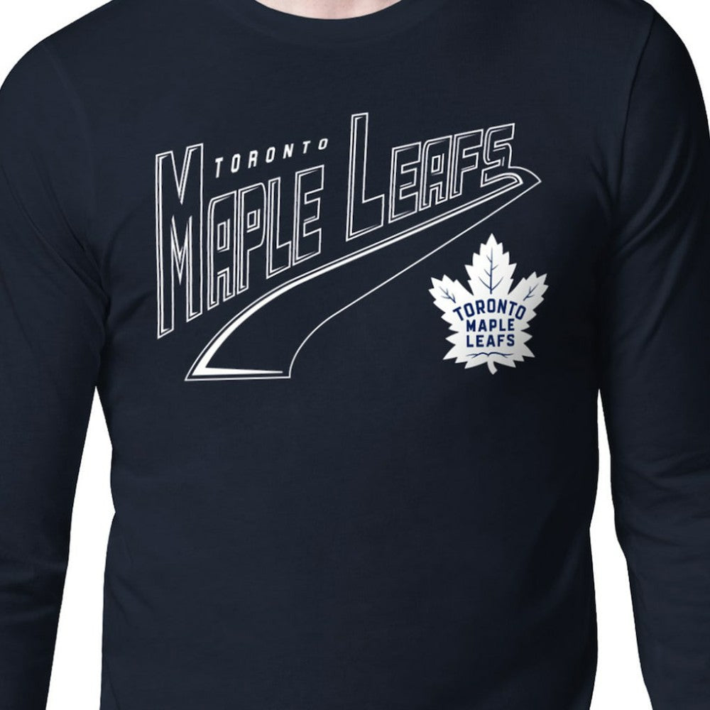 Toronto Maple Leafs Starter Modern Tailsweep Long Sleeve T-Shirt - Blue | US 203500358