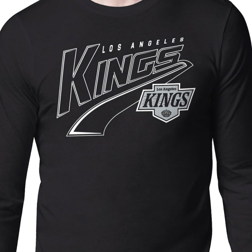 Los Angeles Kings Starter Modern Tailsweep Long Sleeve T-Shirt - Black | US 203500365