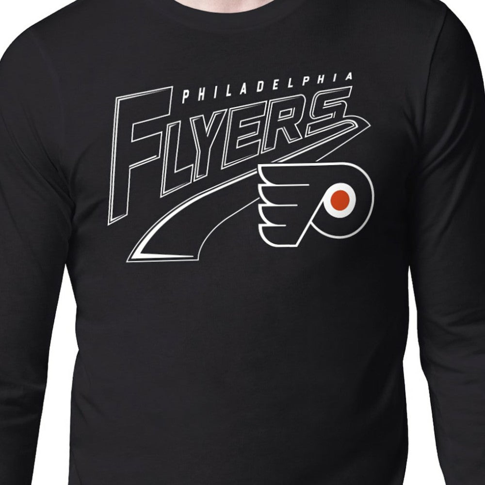 Philadelphia Flyers Starter Modern Tailsweep Long Sleeve T-Shirt - Black | US 203500368
