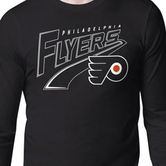 Philadelphia Flyers Starter Modern Tailsweep Long Sleeve T-Shirt - Black | US 203500368