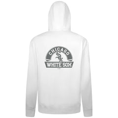 Chicago White Sox Levelwear Podium Chenille Logo Full-Zip Hoodie - White Hoodies